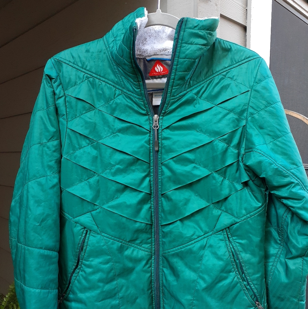 columbia teal jacket